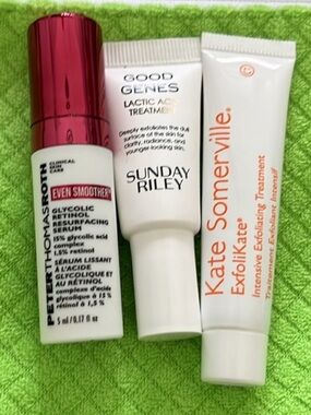 SKINCARE BUNDLE OF TRAVEL SIZE WITH BAG, NEW
